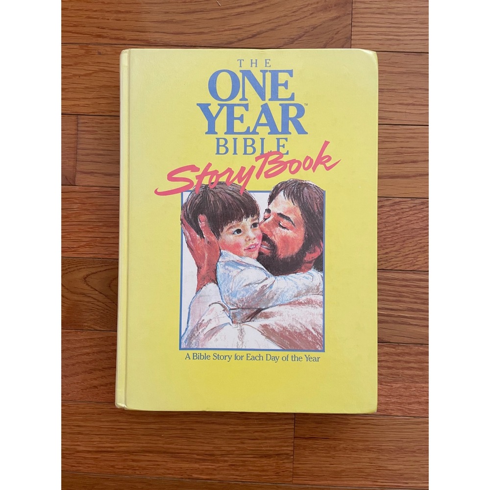 The One Year Bible Story Book Virginia J Muir Hardcover Kids Daily Devotional